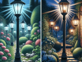 Solar Path Lights vs Traditional Outdoor Lighting