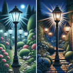 Solar Path Lights vs Traditional Outdoor Lighting