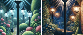 Solar Path Lights vs Traditional Outdoor Lighting