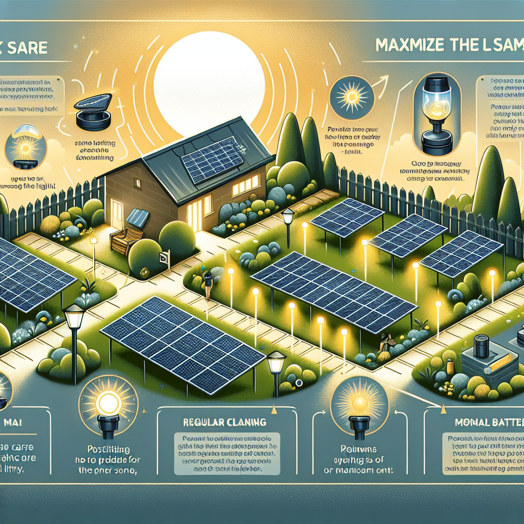 Maximizing the Lifespan of Solar Path Lights