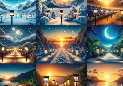 Solar Path Lights in Different Climates and Locations